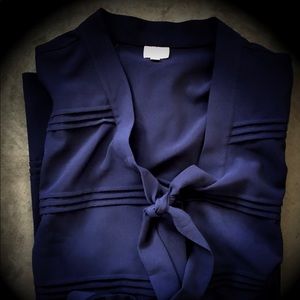 Sale!! Navy Blue Lovely Sleeveless Top